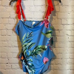 NWT Oasis Toucan Women’s Large Swimsuit